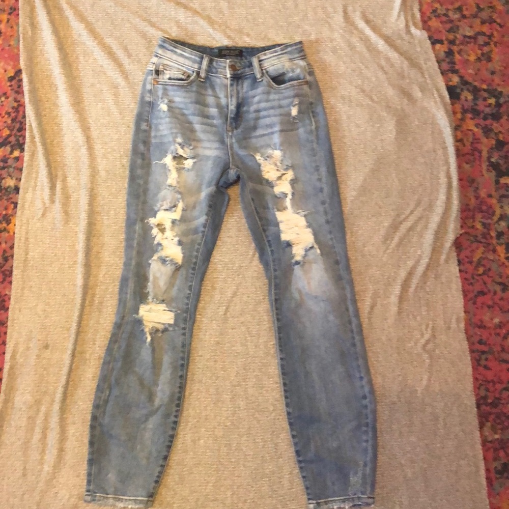 Judy Blue boyfriend fit jeans